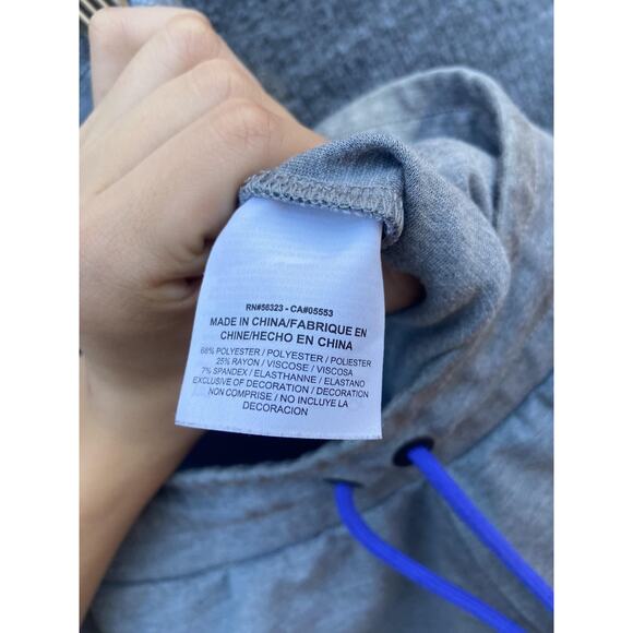 Nike Jordan Sweat Shorts Mens Large Heather Gray Jumpman Drawstring Athletic - Picture 9 of 9